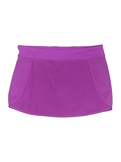 Pre-owned Fabletics Active Skort In Purple