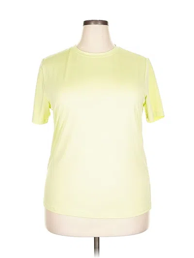 Pre-owned Fabletics Active T-shirt In Green