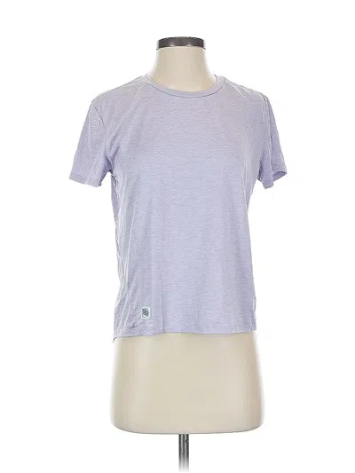 Pre-owned Fabletics Active T-shirt In Purple