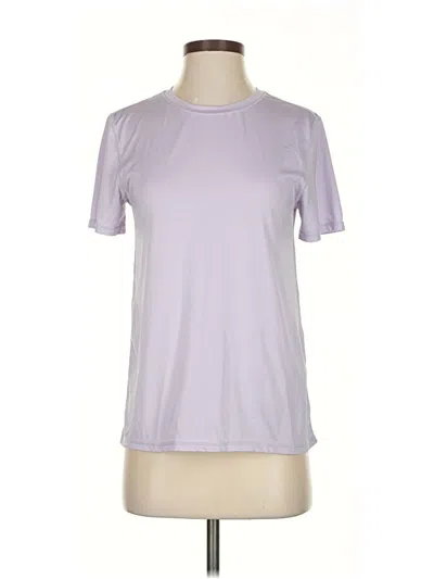 Pre-owned Fabletics Active T-shirt In Purple