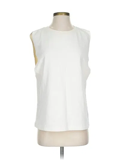 Pre-owned Fabletics Active T-shirt In White