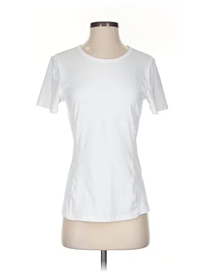 Pre-owned Fabletics Active T-shirt In White
