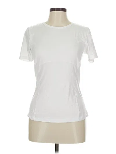 Pre-owned Fabletics Active T-shirt In White