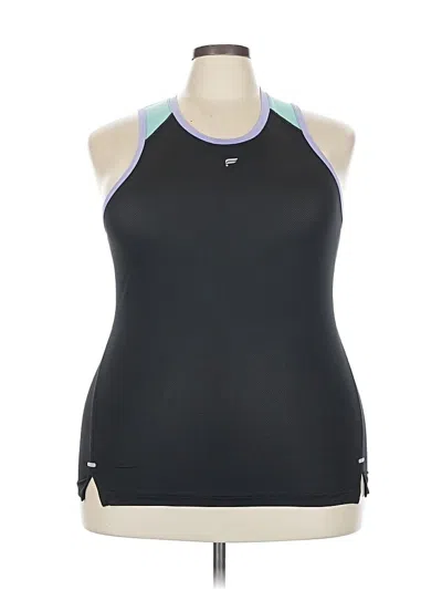 Pre-owned Fabletics Active Tank Top In Black