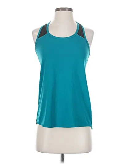 Pre-owned Fabletics Active Tank Top In Blue