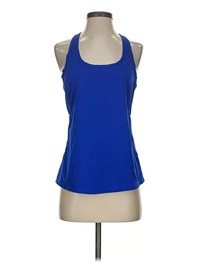 Pre-owned Fabletics Active Tank Top In Blue