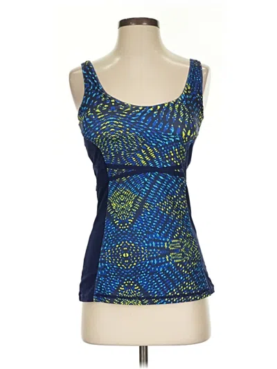 Pre-owned Fabletics Active Tank Top In Blue