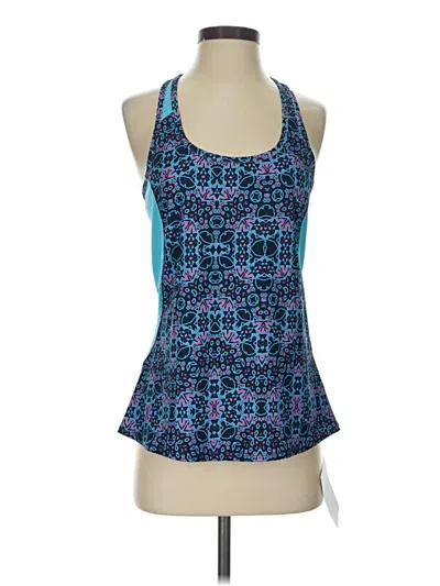 Pre-owned Fabletics Active Tank Top In Blue
