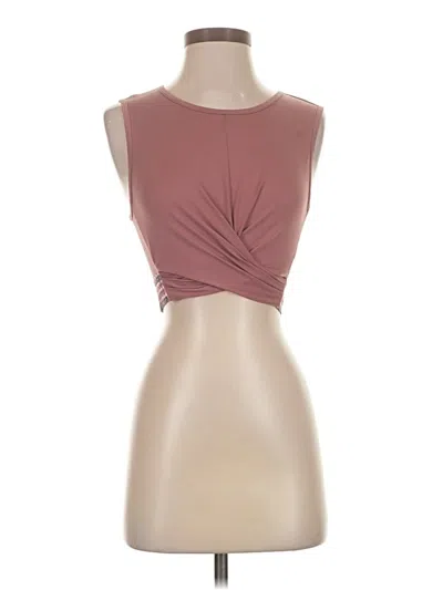 Pre-owned Fabletics Active Tank Top In Brown