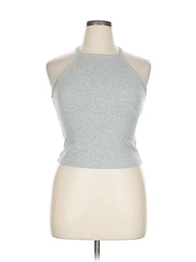 Pre-owned Fabletics Active Tank Top In Gray