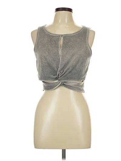Pre-owned Fabletics Active Tank Top In Gray