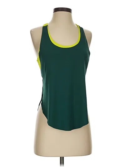 Pre-owned Fabletics Active Tank Top In Green