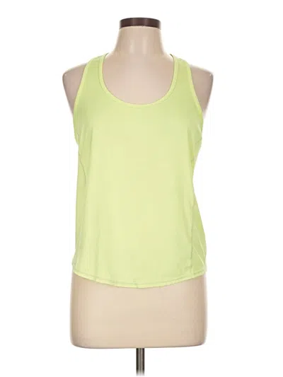 Pre-owned Fabletics Active Tank Top In Green