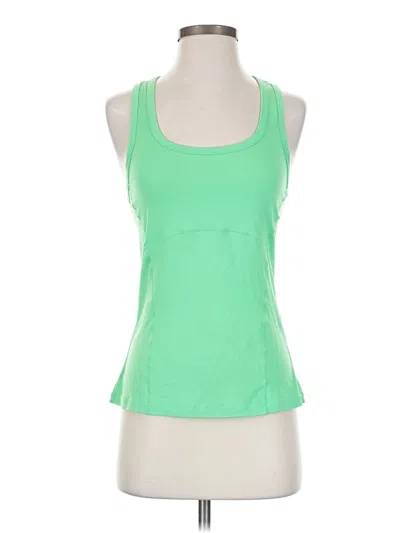 Pre-owned Fabletics Active Tank Top In Green