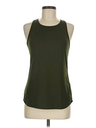 Pre-owned Fabletics Active Tank Top In Green