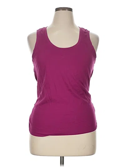 Pre-owned Fabletics Active Tank Top In Purple