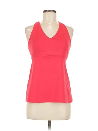 Pre-owned Fabletics Active Tank Top In Red