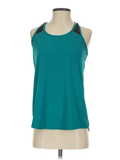 Pre-owned Fabletics Active Tank Top In Teal