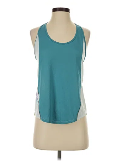 Pre-owned Fabletics Active Tank Top In Teal