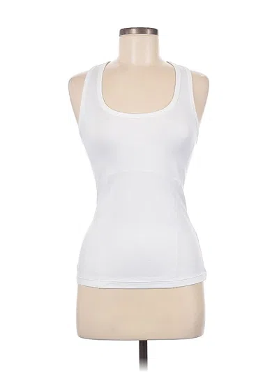 Pre-owned Fabletics Active Tank Top In White