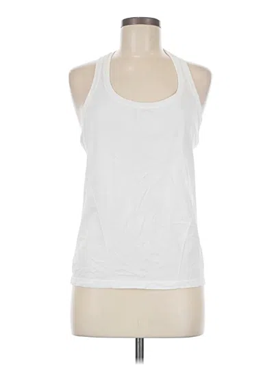 Pre-owned Fabletics Active Tank Top In White