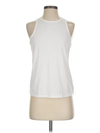 Pre-owned Fabletics Active Tank Top In White