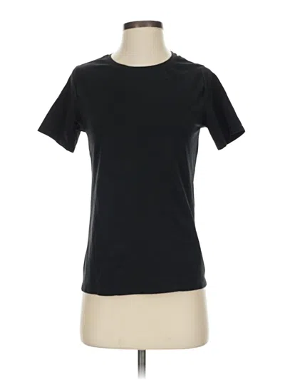 Pre-owned Fabletics Active T-shirt In Black