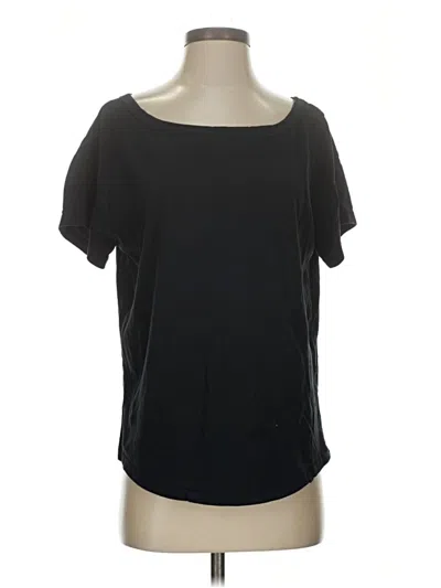 Pre-owned Fabletics Active T-shirt In Black