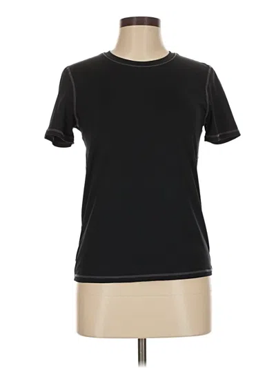 Pre-owned Fabletics Active T-shirt In Black
