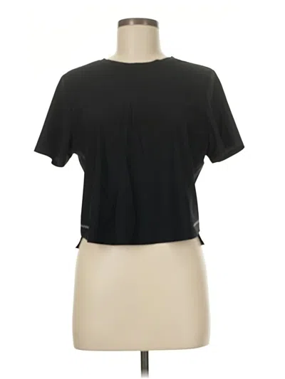Pre-owned Fabletics Active T-shirt In Black