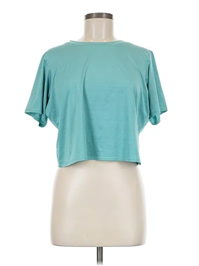 Pre-owned Fabletics Active T-shirt In Blue