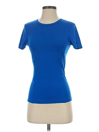 Pre-owned Fabletics Active T-shirt In Blue