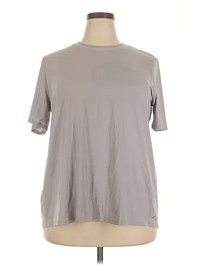 Pre-owned Fabletics Active T-shirt In Gray