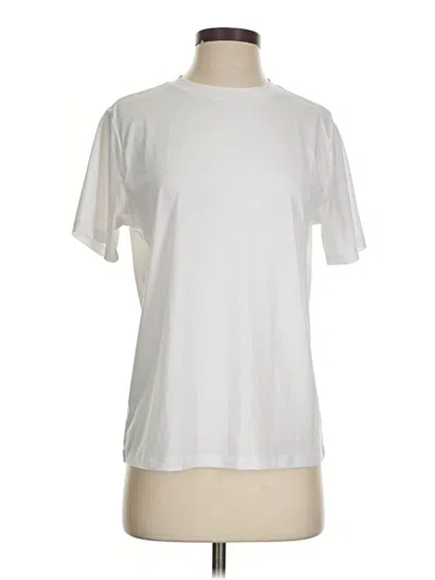 Pre-owned Fabletics Active T-shirt In Ivory