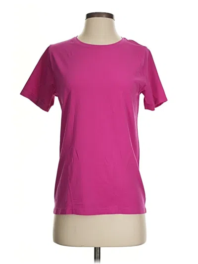 Pre-owned Fabletics Active T-shirt In Pink