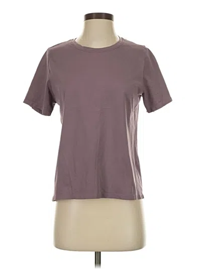 Pre-owned Fabletics Active T-shirt In Purple