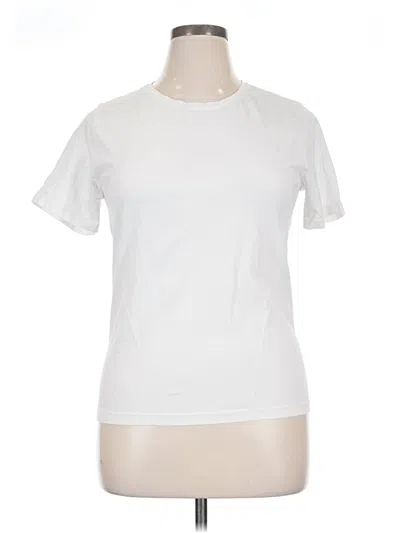 Pre-owned Fabletics Active T-shirt In White