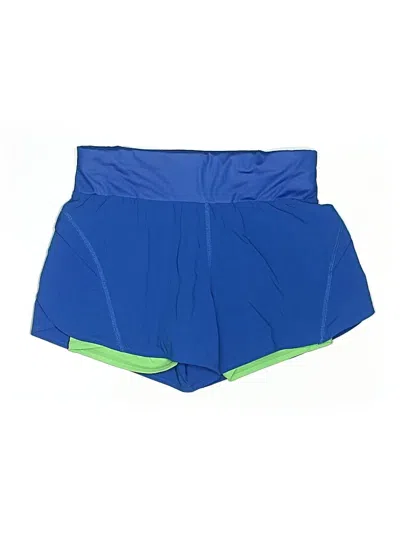 Pre-owned Fabletics Athletic Shorts In Blue