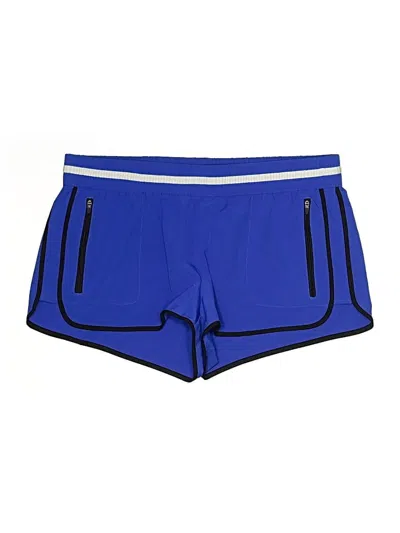 Pre-owned Fabletics Athletic Shorts In Blue