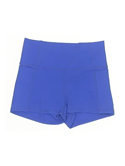 Pre-owned Fabletics Athletic Shorts In Blue