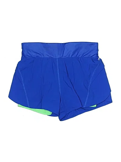 Pre-owned Fabletics Athletic Shorts In Blue