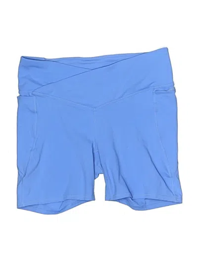 Pre-owned Fabletics Athletic Shorts In Blue