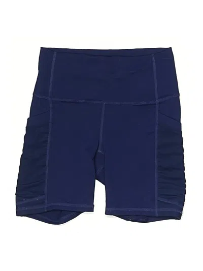 Pre-owned Fabletics Athletic Shorts In Blue
