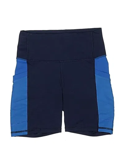 Pre-owned Fabletics Athletic Shorts In Blue