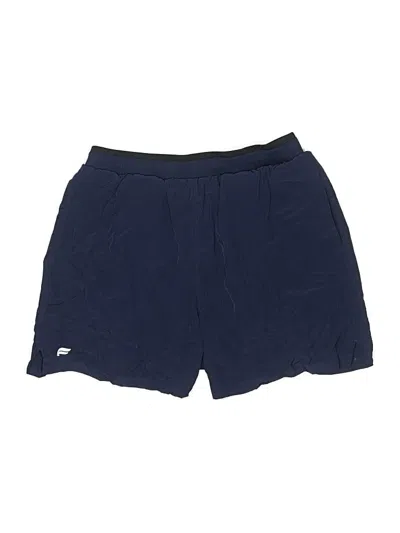 Pre-owned Fabletics Athletic Shorts In Blue