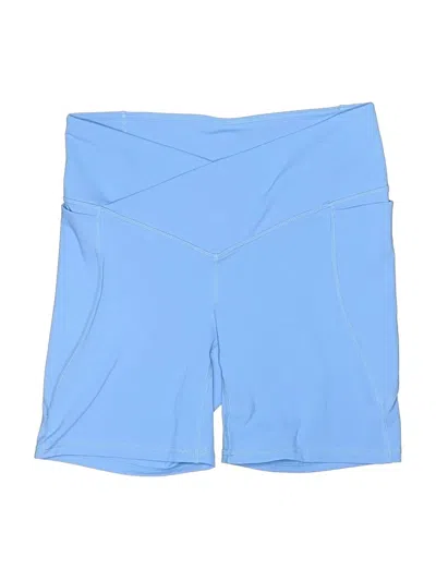 Pre-owned Fabletics Athletic Shorts In Blue