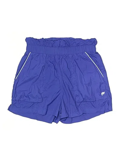 Pre-owned Fabletics Athletic Shorts In Blue