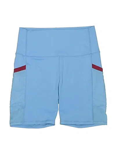 Pre-owned Fabletics Athletic Shorts In Blue