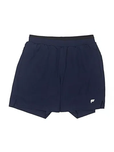 Pre-owned Fabletics Athletic Shorts In Blue