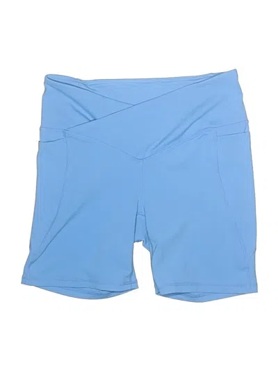 Pre-owned Fabletics Athletic Shorts In Blue